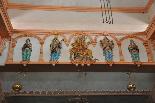 Templo Shri Shantadurga Goa Índia — Fotografia de Stock