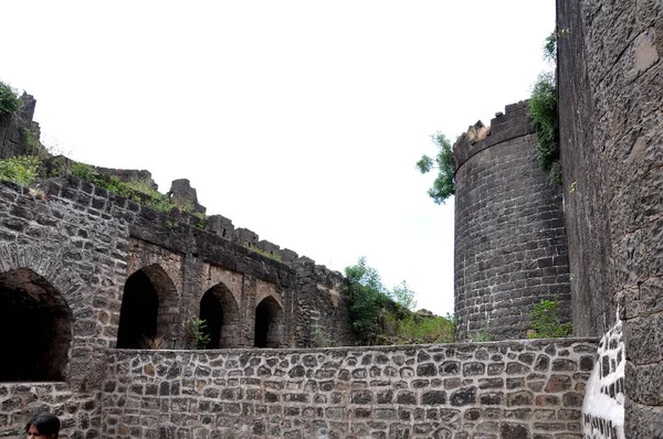 Naldurg Fort Das Früher Ein Distrikthauptquartier War Befindet Sich Osmanabad — Stockfoto