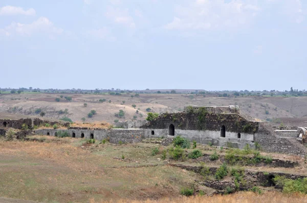 Fuerte Naldurg Anteriormente Sede Del Distrito Está Situado Osmanabad Maharashtra —  Fotos de Stock