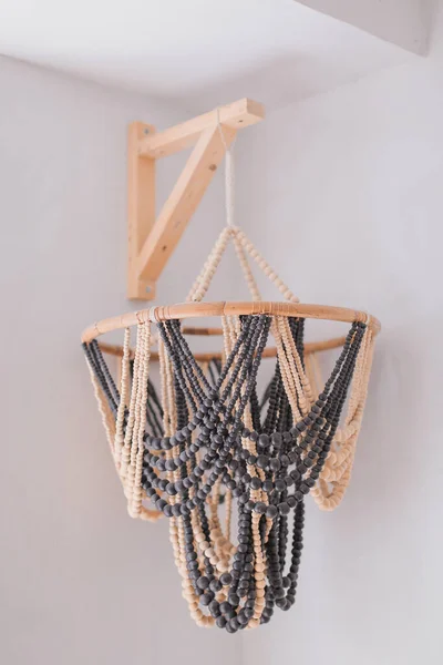 unique basket ball with chain for rustic indoor decoration at home