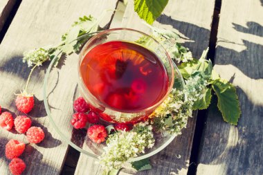 Bitki Ahududu ve melissa çayı