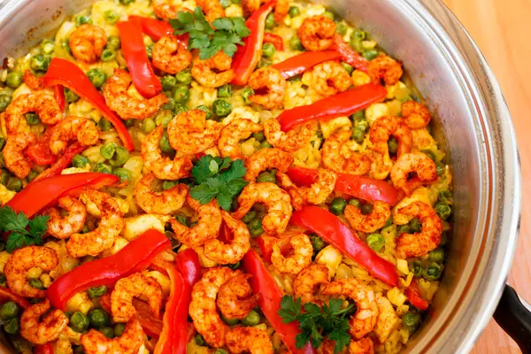 Paella — Stock Photo, Image