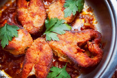 Izgara Pembe somon, tonda etkisi