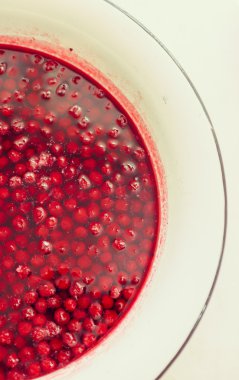 Büyük kase kiraz reçeli