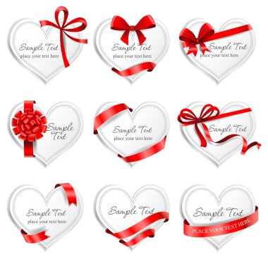 Kalplerin şeklinde kartları