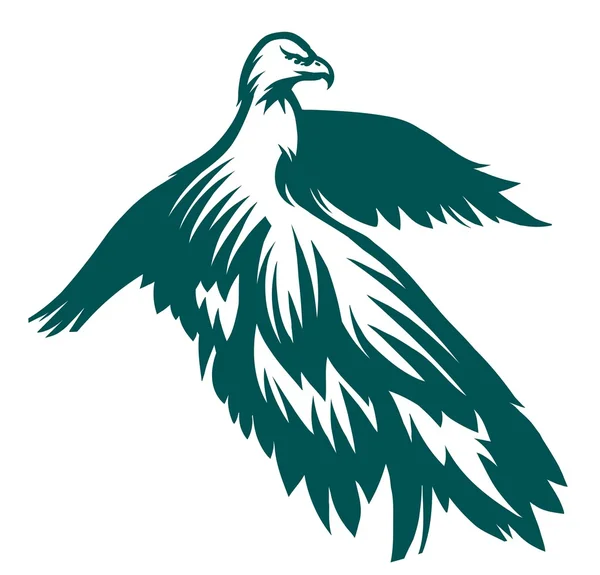 Стилизованный символ орла Лицензионные Стоковые Иллюстрации