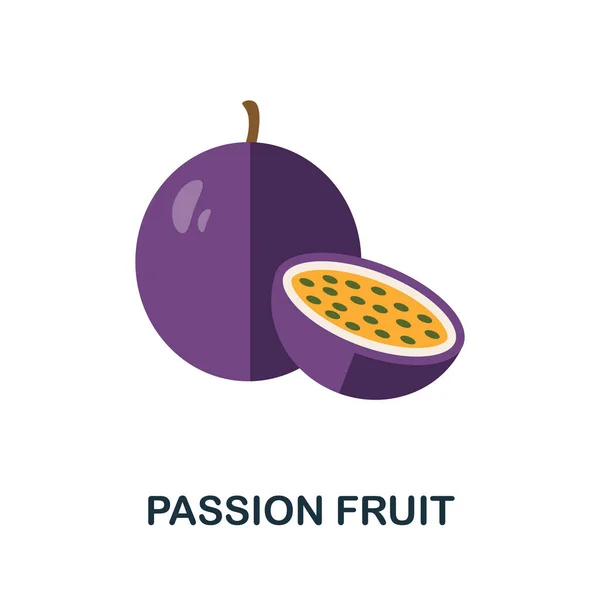 Passion Fruit Simple Vector Art Stock Images Depositphotos
