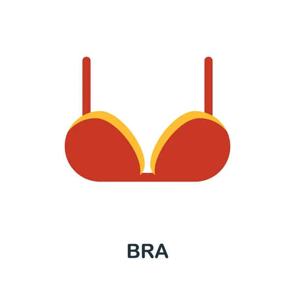 Bra Flat Icon 모음에서 디자인 프로젝트 템플릿 그래픽을 크리에이티브 아이콘 — 스톡 벡터