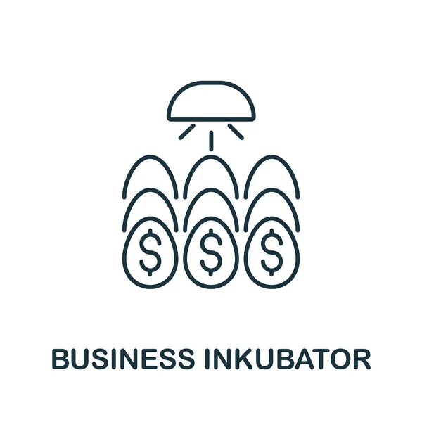 Zakelijke Incubator Icoon Creatief Eenvoudig Symbool Uit Fintech Collectie Line — Stockvector