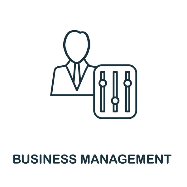 Betriebswirtschaftslehre. Einfaches Element aus der betriebswirtschaftlichen Sammlung. Creative Business Management Ikone für Webdesign, Vorlagen, Infografiken und mehr — Stockvektor