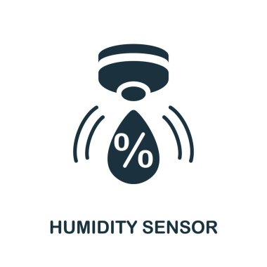 Nem Algılayıcı simgesi. Algılayıcı simgeleri koleksiyonundan basit bir element. Yaratıcı Nem Algılayıcı simgesi ui, ux, uygulamalar, yazılım ve bilgi grafikleri.