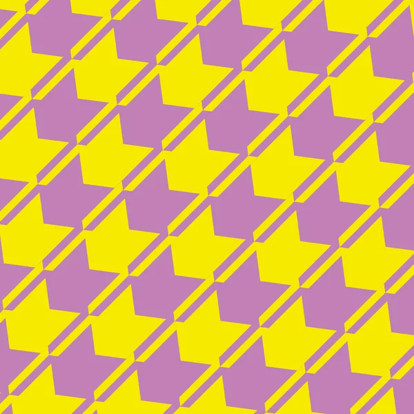 Amarelo e Purpura Invisível Coubes. Op Art, Arte Óptica. Arte Visual da ilusão óptica. Ilustração vetorial . —  Vetores de Stock