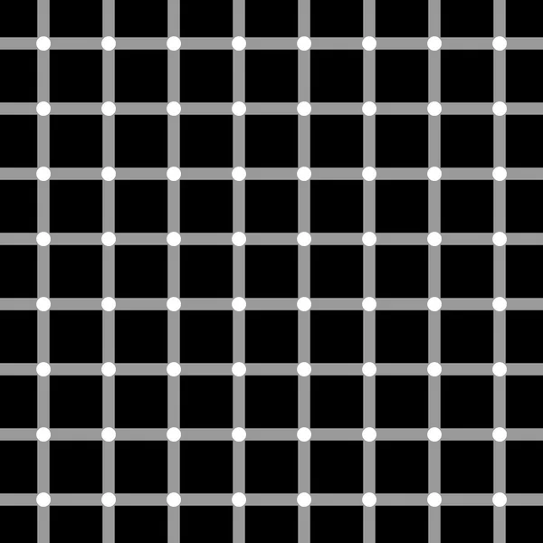 Fekete háttér optikai illúziók. Vektoros illusztráció — Stock Vector