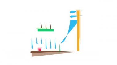 Jeotermal Enerji Simgesi Canlandırması