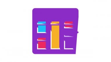 Web Tasarım Geliştirme Simgesi Canlandırması