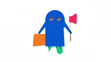 Cadılar Bayramı Kutlama Simgesi Canlandırması