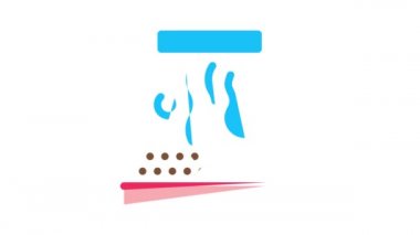 Kahve Üretimi Simgesi Canlandırması