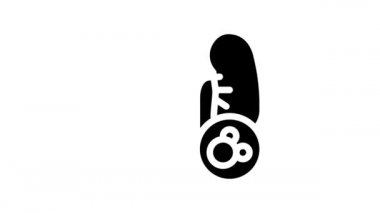 Kanser İnsan Hastalığı Simgesi Canlandırması