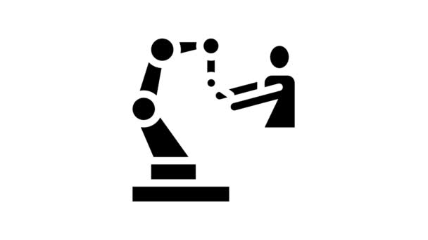 Robotyka Master Icon Animacja — Wideo stockowe