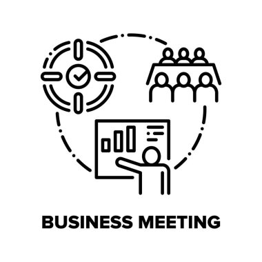 İş Buluşma Vektörü Siyahi Resimleri