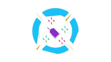 Nöropazarlama İş Stratejisi Simgesi Canlandırması