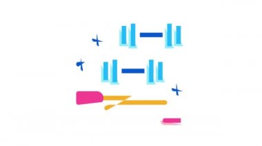 Sağlıklı Yaşam Biçimi Simge Canlandırması