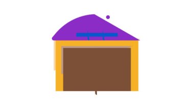 Depo ve Depolama Simgesi Canlandırması