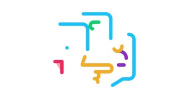 İnsan profili simge canlandırmasında el hareketi