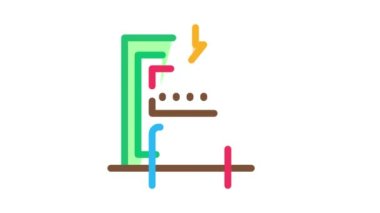 elektrik paneli Simge Canlandırması