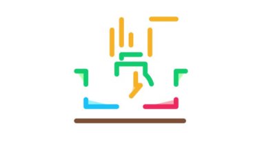 Jeotermal enerji borusu Simge Canlandırması