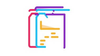 Web sitesi proje simgesi taslağının farklı sayfaları