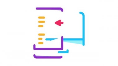 bilgisayar ekranı ve telefon simgesi canlandırması için uyarlanabilir site