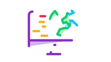 şirket binasının konumu Simge Canlandırması