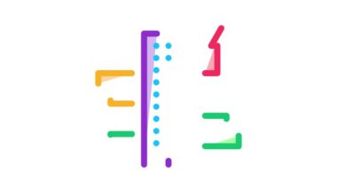 gökdelen ve büyüyen ok simgesi canlandırması