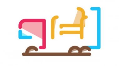 kanepe satışı simge canlandırması