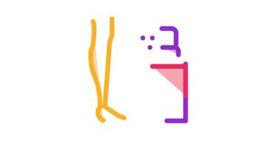 Tıraş sonrası bacak spreyi Simge Canlandırması