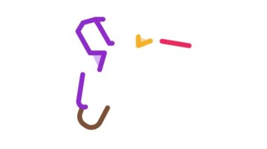 tükürük lazer ekipmanı Simge canlandırması