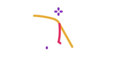 bacak pürüzsüz cilt Simgesi Canlandırması