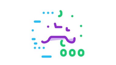 oyun geliştirme ikili kod simgesi canlandırması