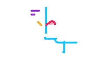 tıkanmış boru simgesi canlandırma rengi