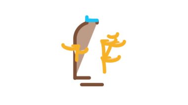 Poşet simgesinden mantar yetiştirme çizelgesi çizimi