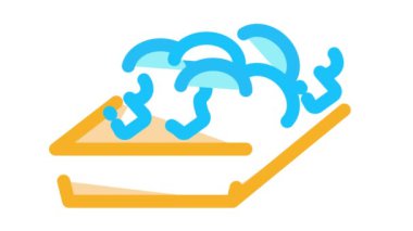 mantar kabı simgesi çizimi