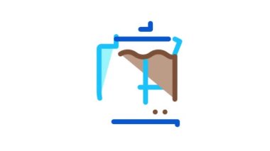 kahve bardağı simgesi canlandırması