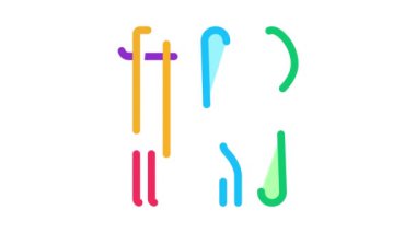 yiyecek çatal Kalıbı Simge Canlandırması