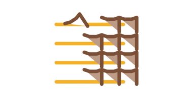 çatı seramik kiremit simgesi canlandırması