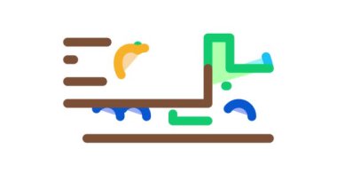 meyve teslimatı kargo Simgesi Canlandırması