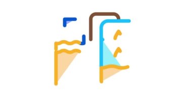 meyve suyu Üretimi Simgesi Canlandırması