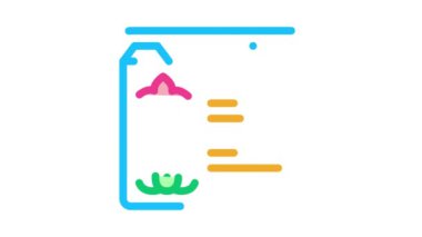 Çiçekçi web sitesi Simge Canlandırması