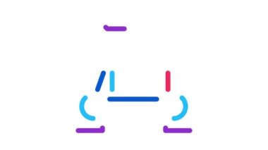 Hava seyrüsefer rotası Simge Canlandırması