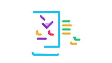 nöropazarlama akıllı telefon etiketi uygulaması Simge Canlandırması